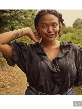 Doen Henri Top in Black